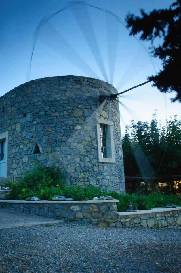 Вилла Authentic Cretan Stone Windmill Сития Экстерьер фото